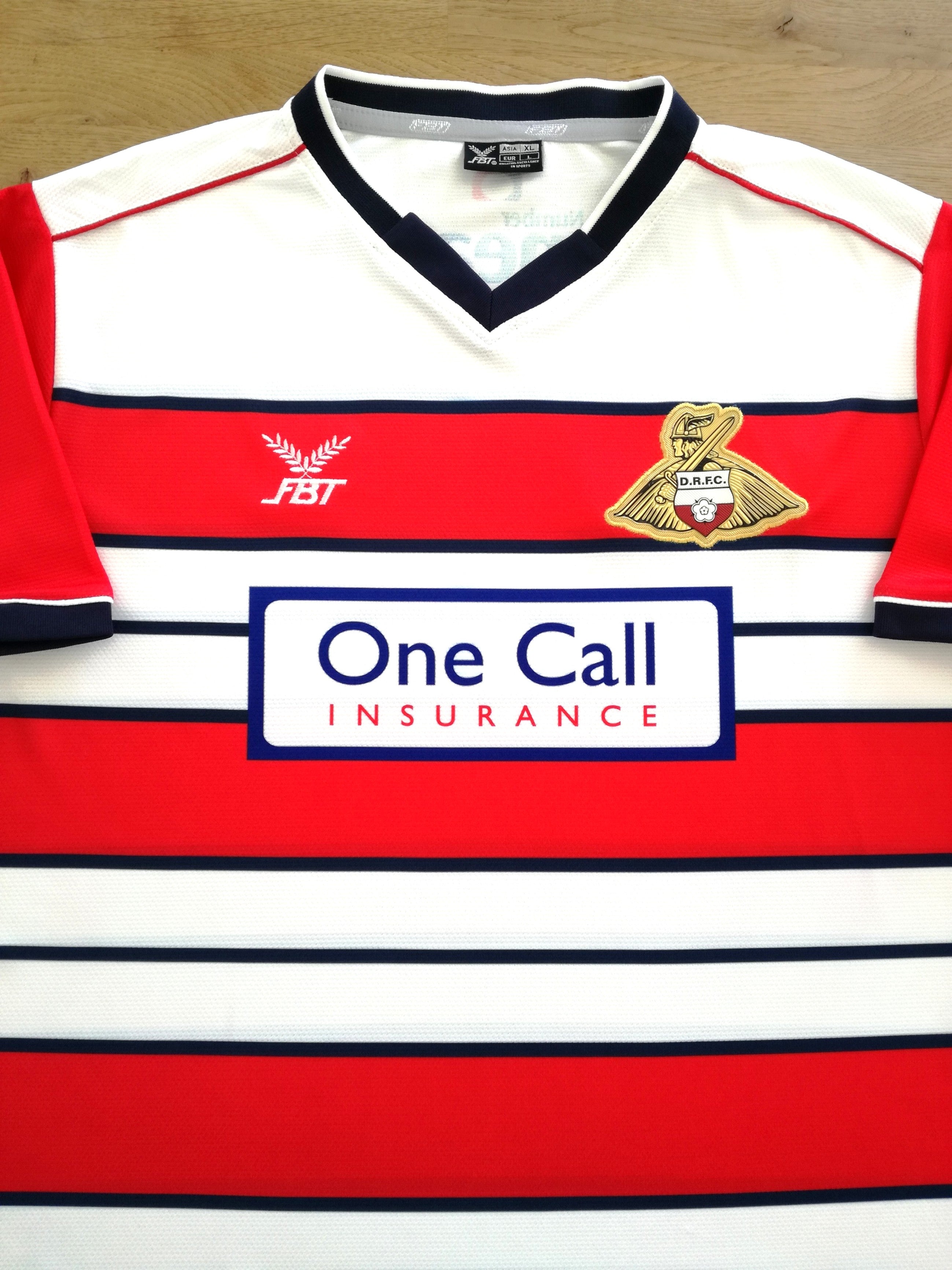 2016/17 Doncaster Rovers Home Football Shirt