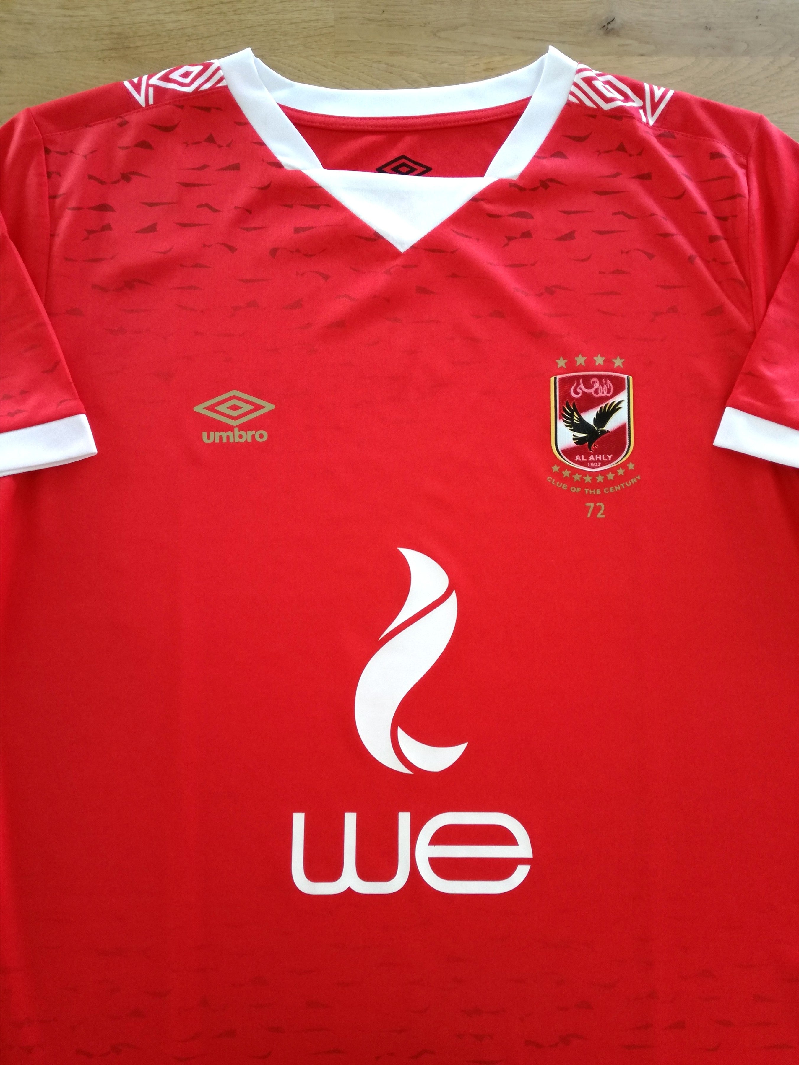 2021/22 Al Ahly Home Football Shirt