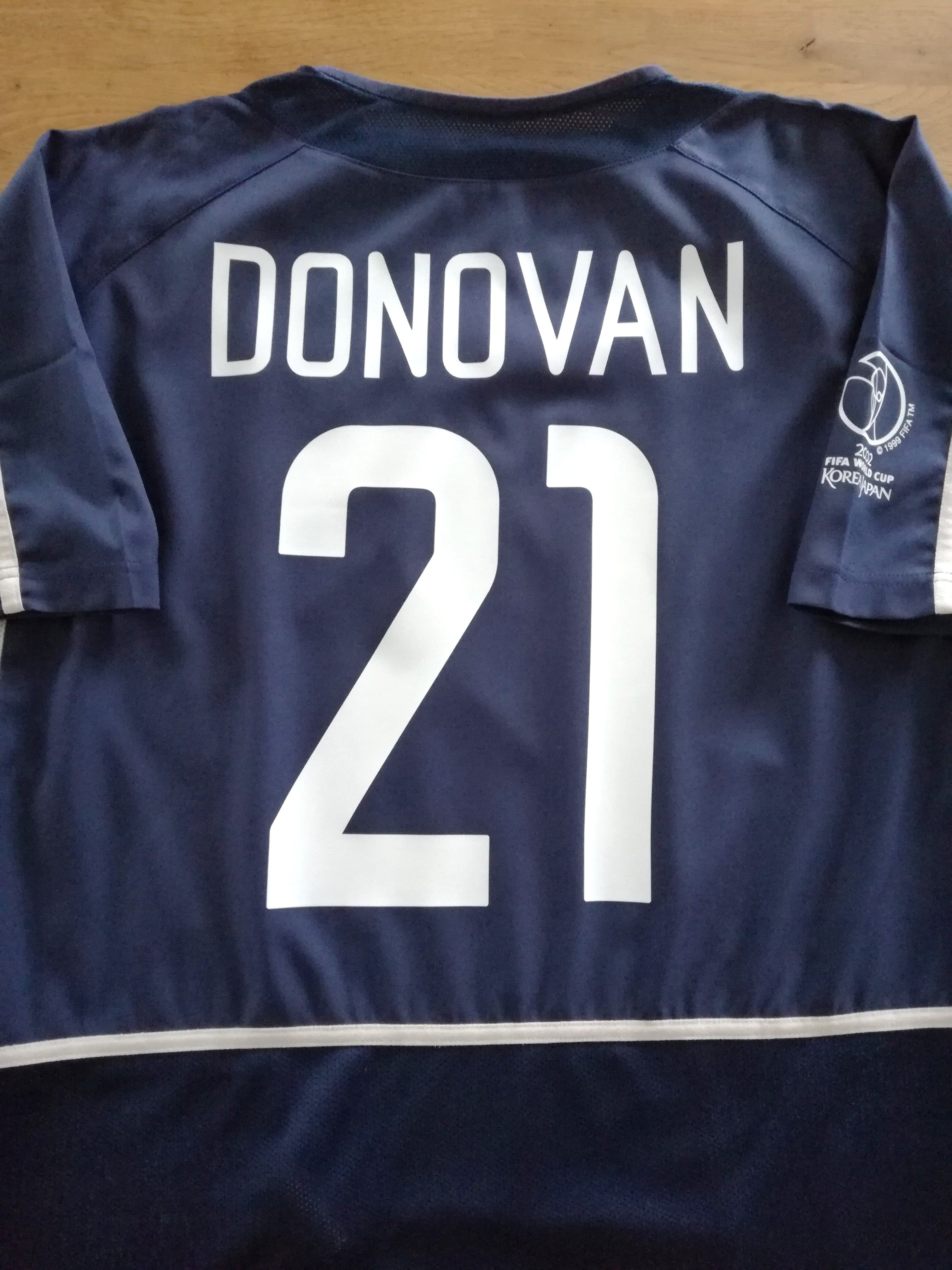 2002 USA Away World Cup Football Shirt Donovan #21 (M)