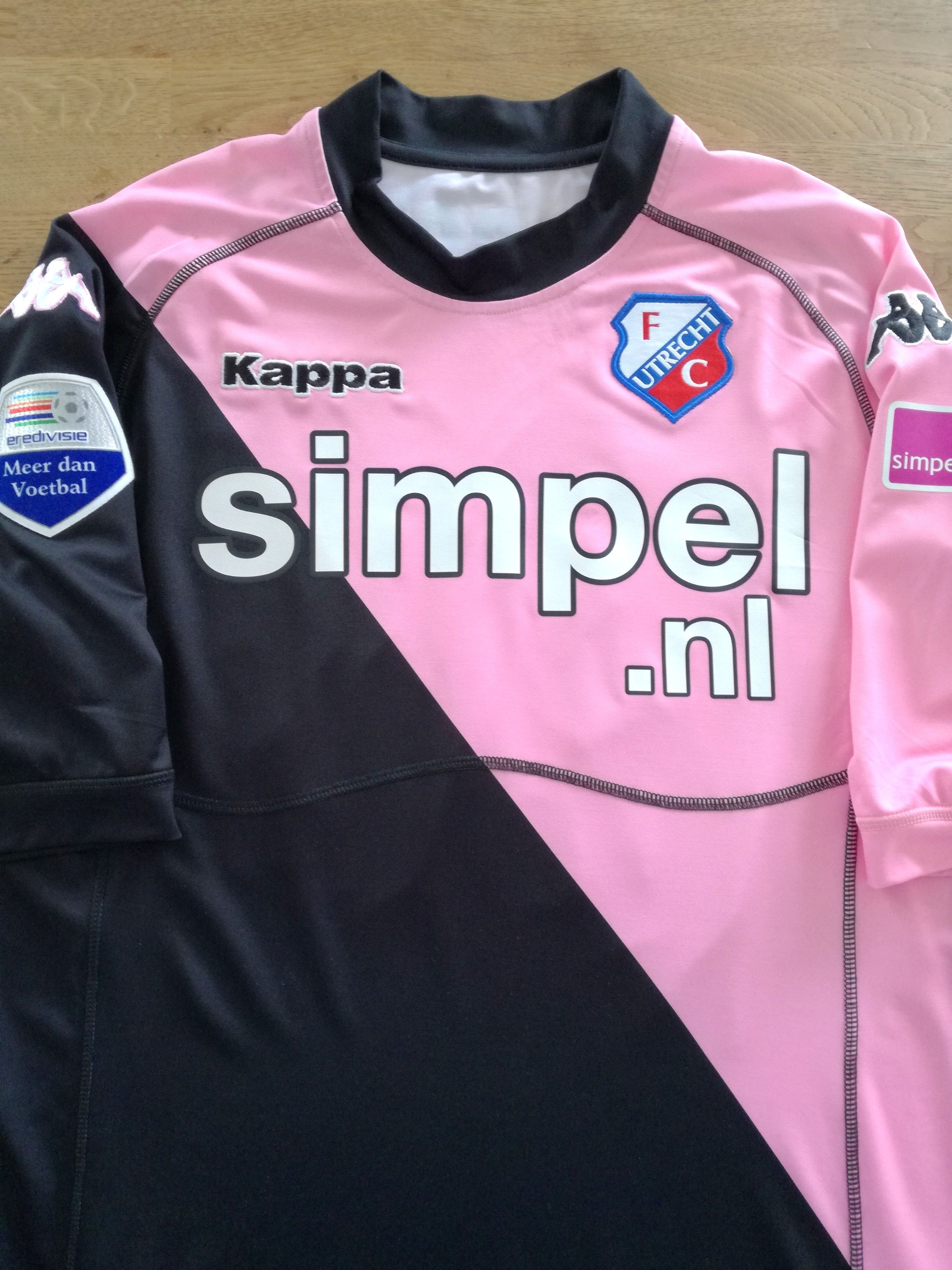 2011/12 Utrecht Away Eredivisie Match Worn Football Shirt