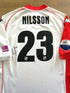 2011/12 Utrecht Home Eredivisie Match Worn Football Shirt Nilsson #23