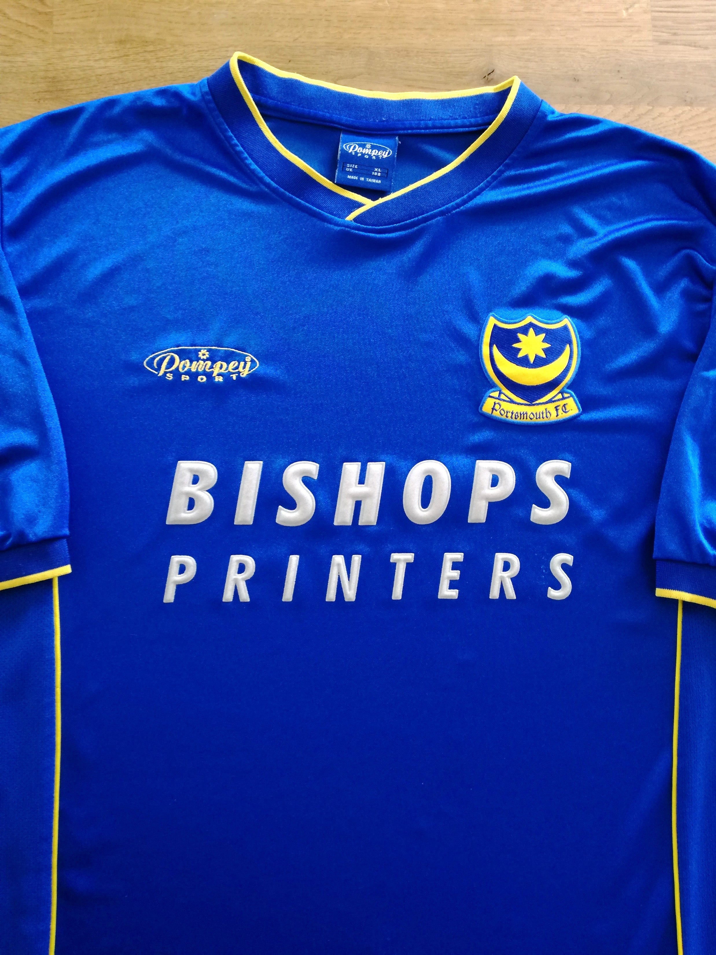 2000/01 Portsmouth Home Football Shirt