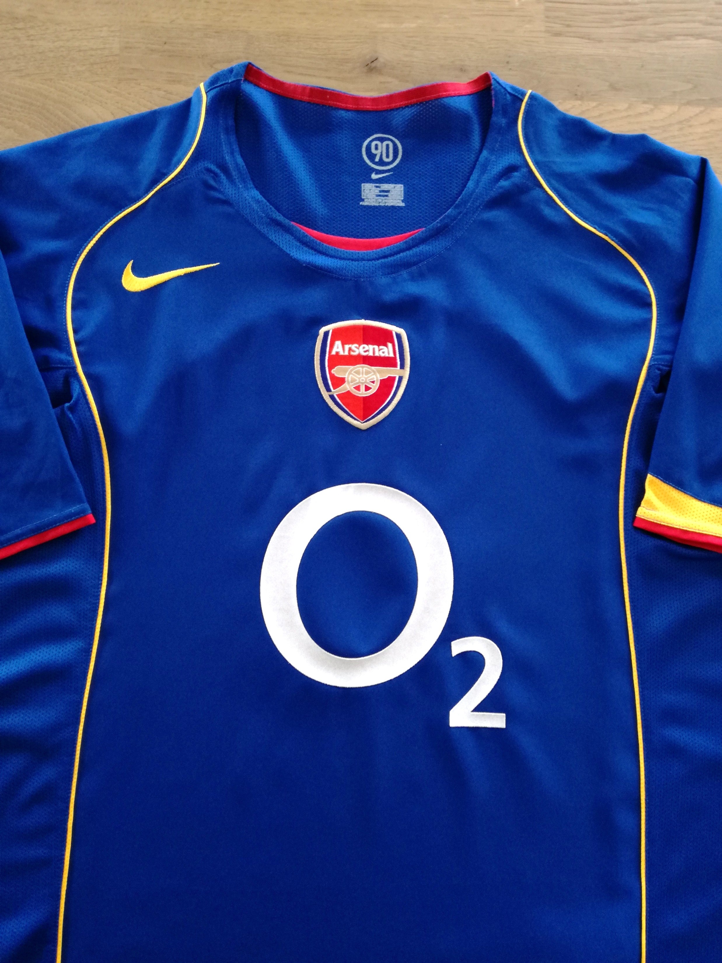 2004/05 Arsenal Away Football Shirt