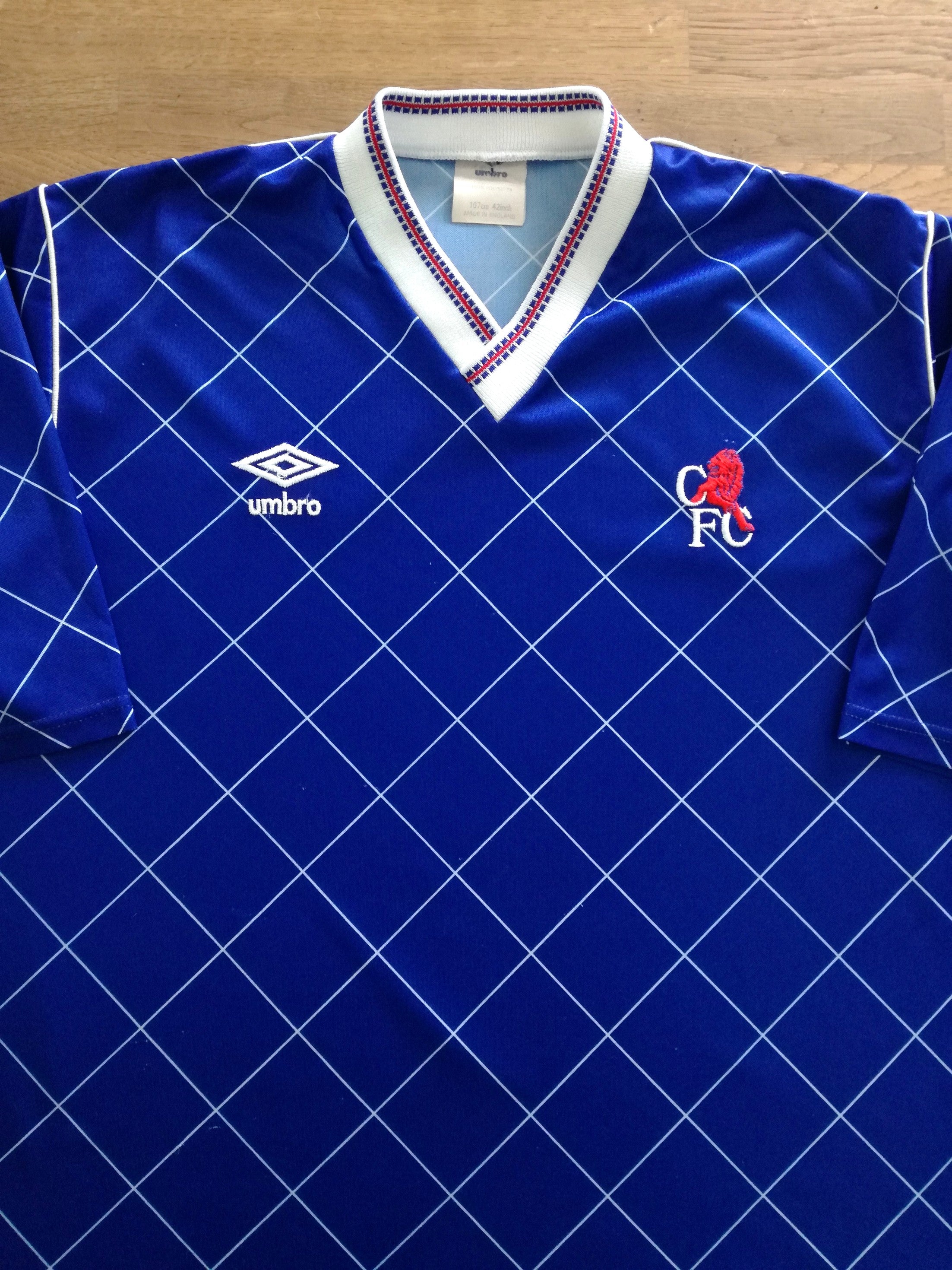 1987/88 Chelsea Home Football Shirt