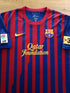 2011/12 Barcelona Home La Liga Football Shirt