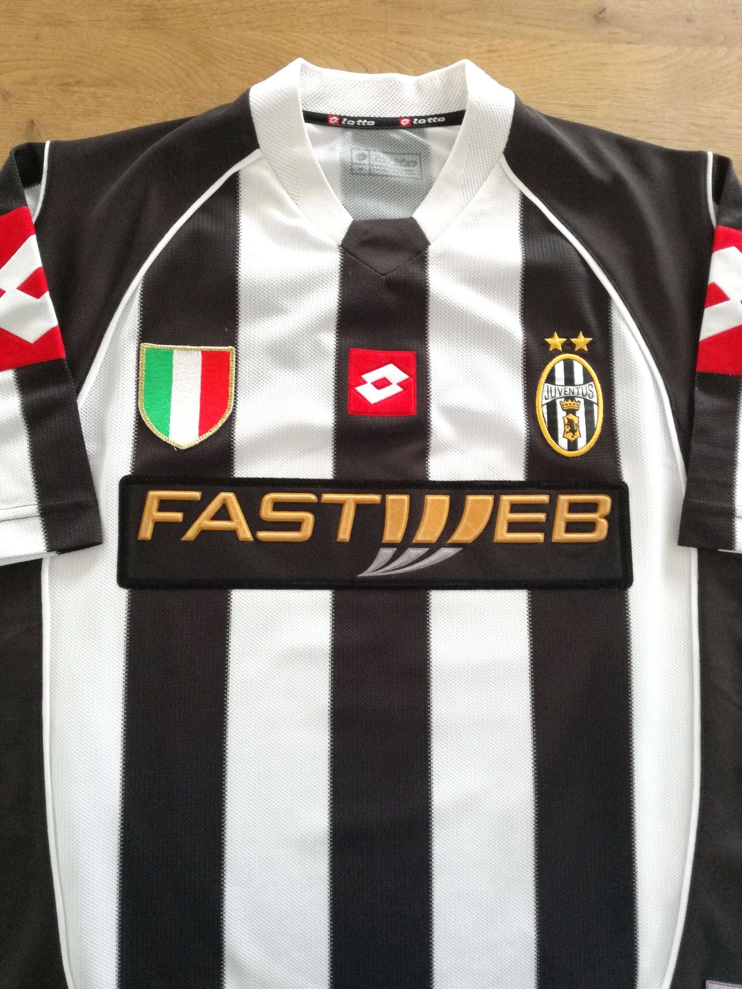 2002/03 Juventus Home Football Shirt