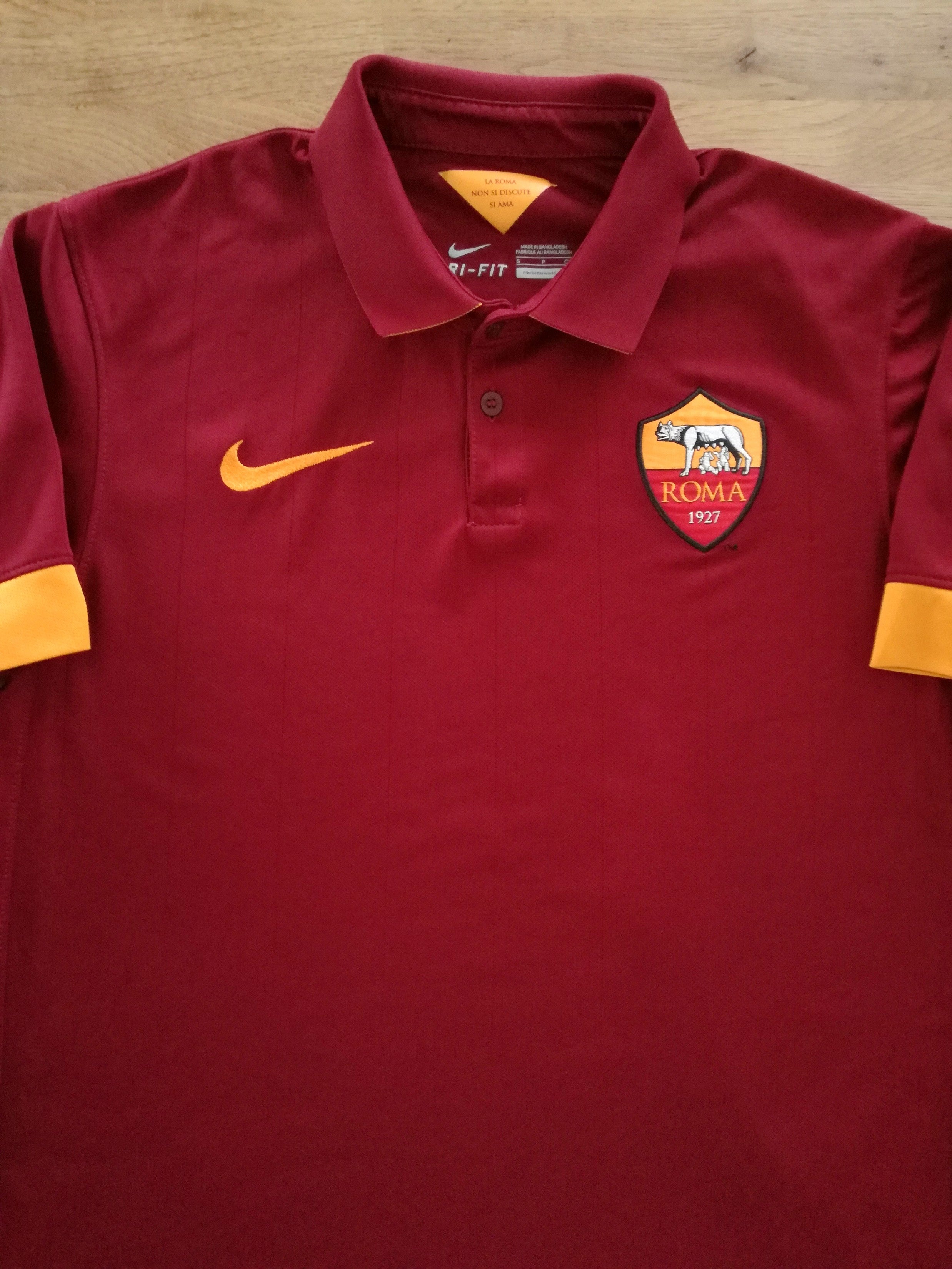 2014/15 Roma Home Football Shirt (L)