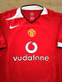 2004/05 Man Utd Home Football Shirt