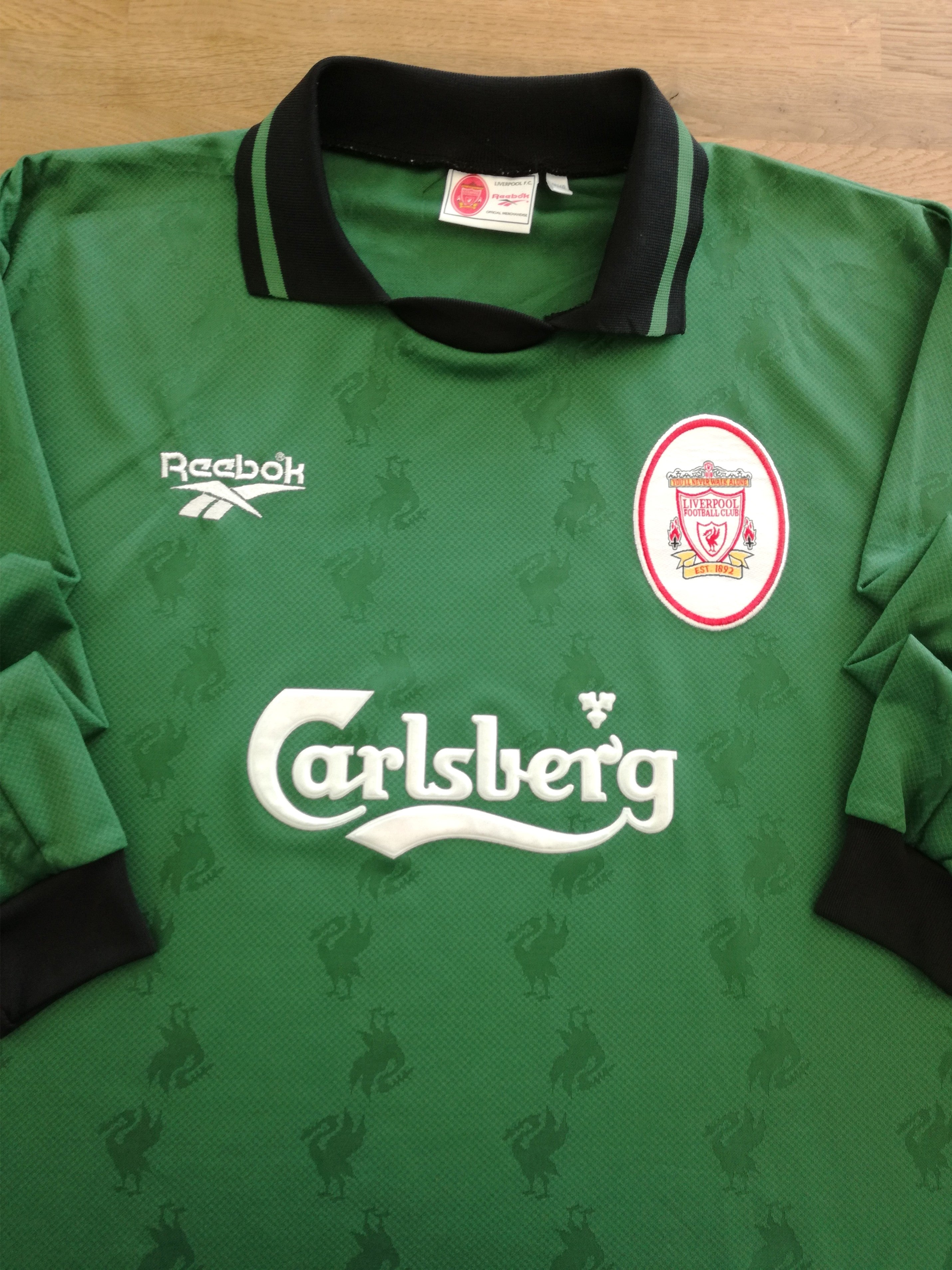 1996/97 Liverpool GK Football Shirt