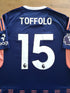 2023/24 Nottingham Forest 3rd Premier League Football Shirt Toffolo #15 (XL)