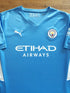 2021/22 Man City Home Football Shirt