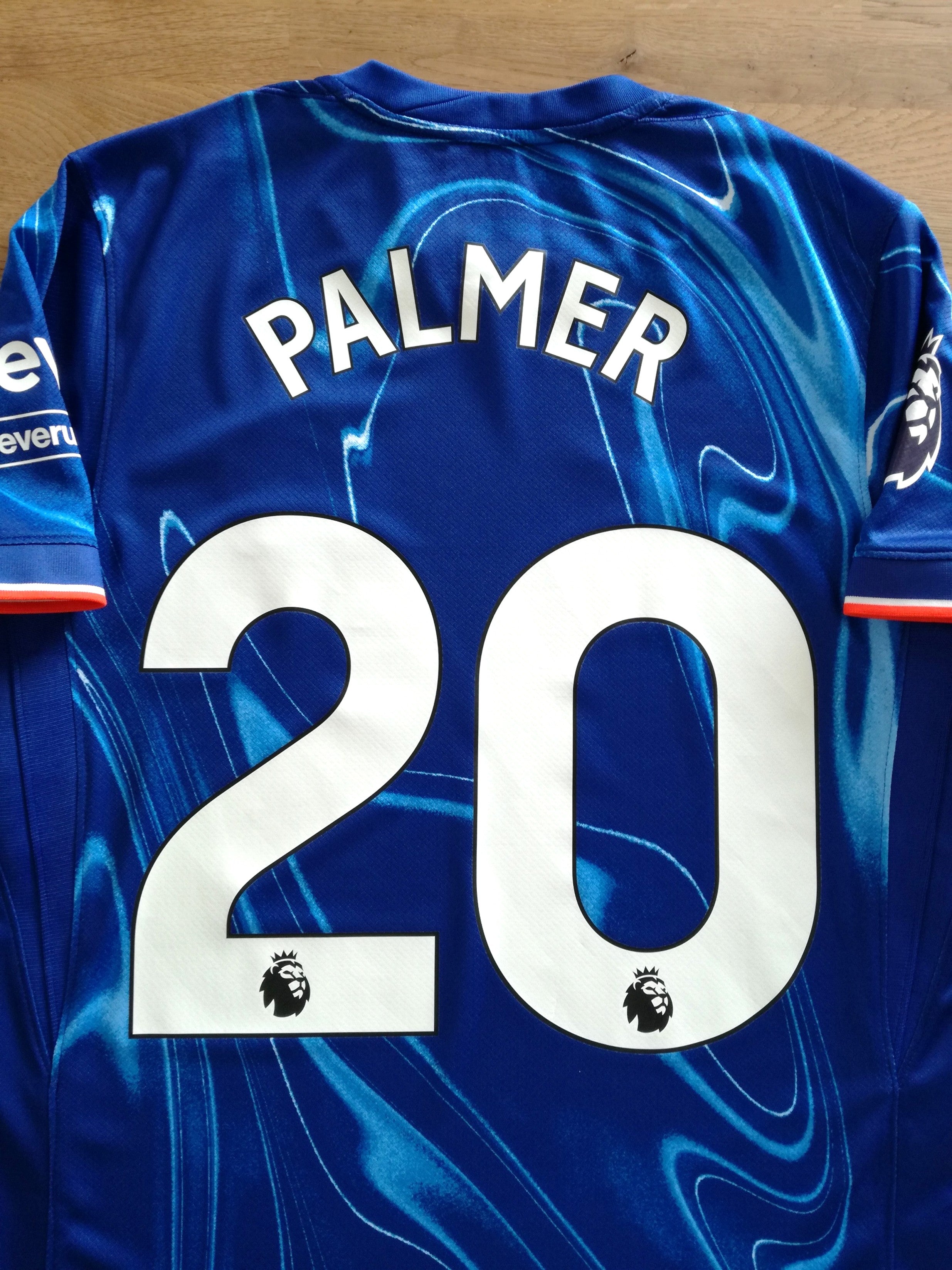 2024/25 Chelsea Home Premier League Football Shirt Palmer #20
