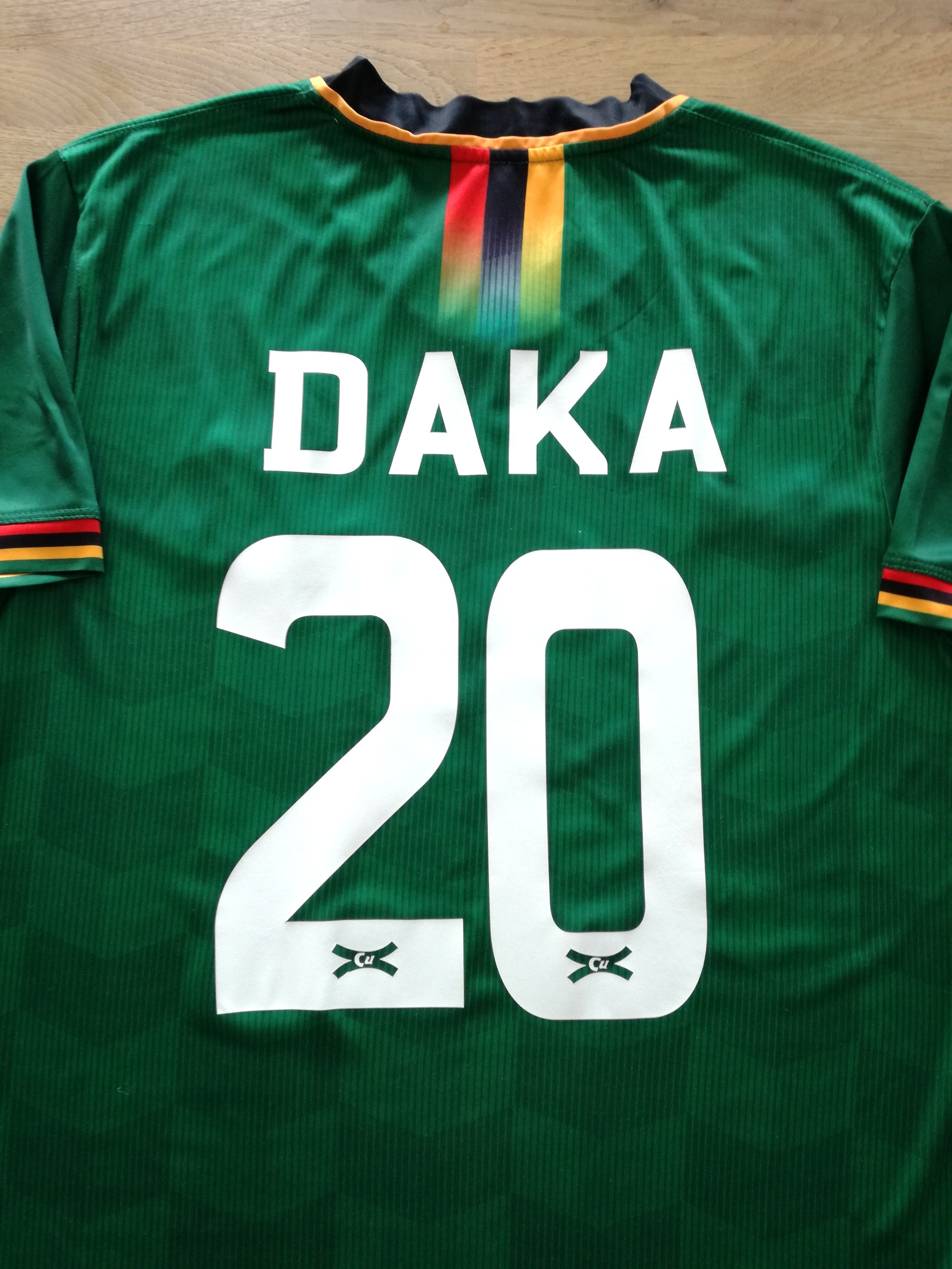 2022/23 Zambia Home Football Shirt Daka #20