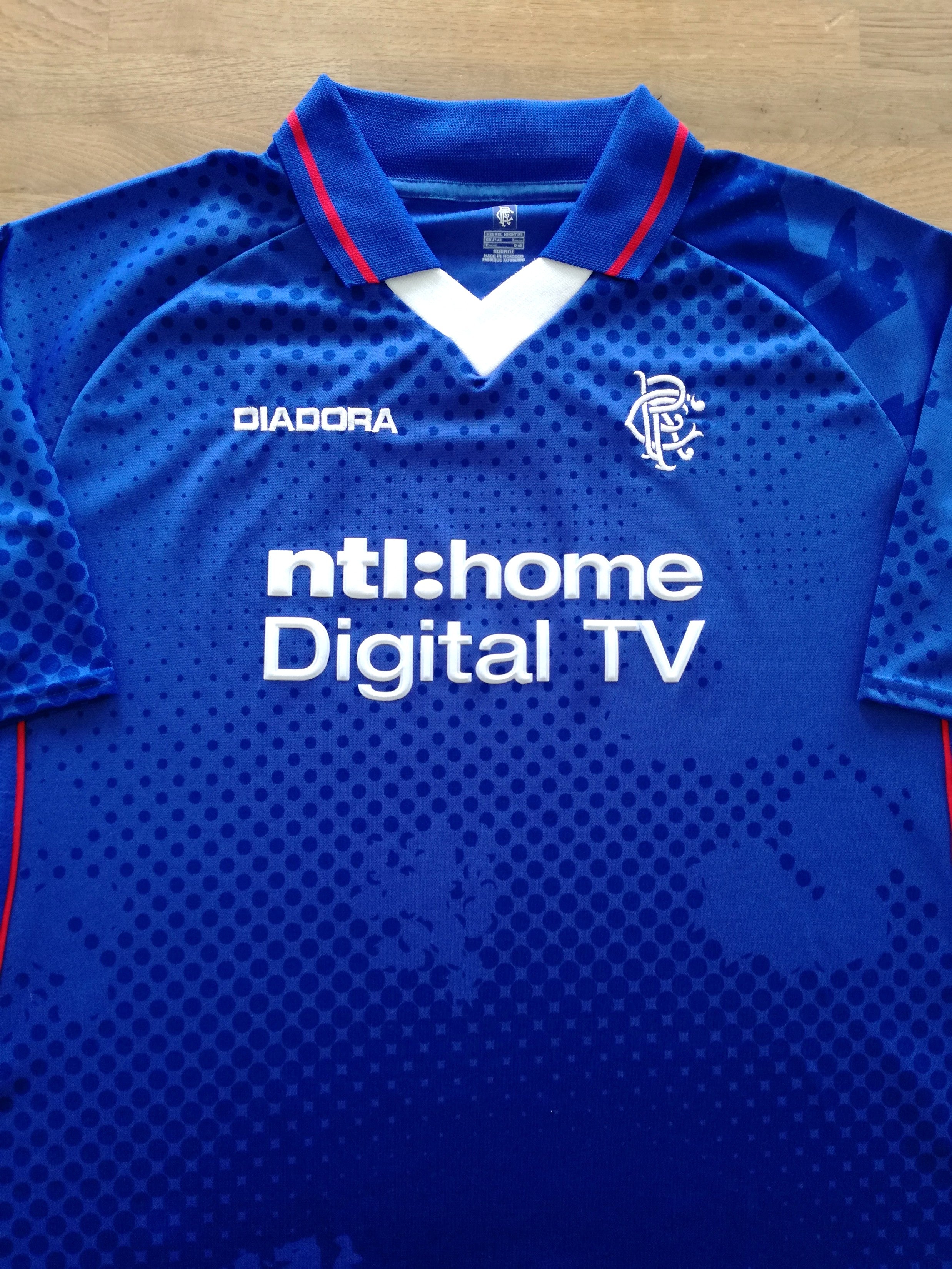 2002/03 Rangers Home Football Shirt