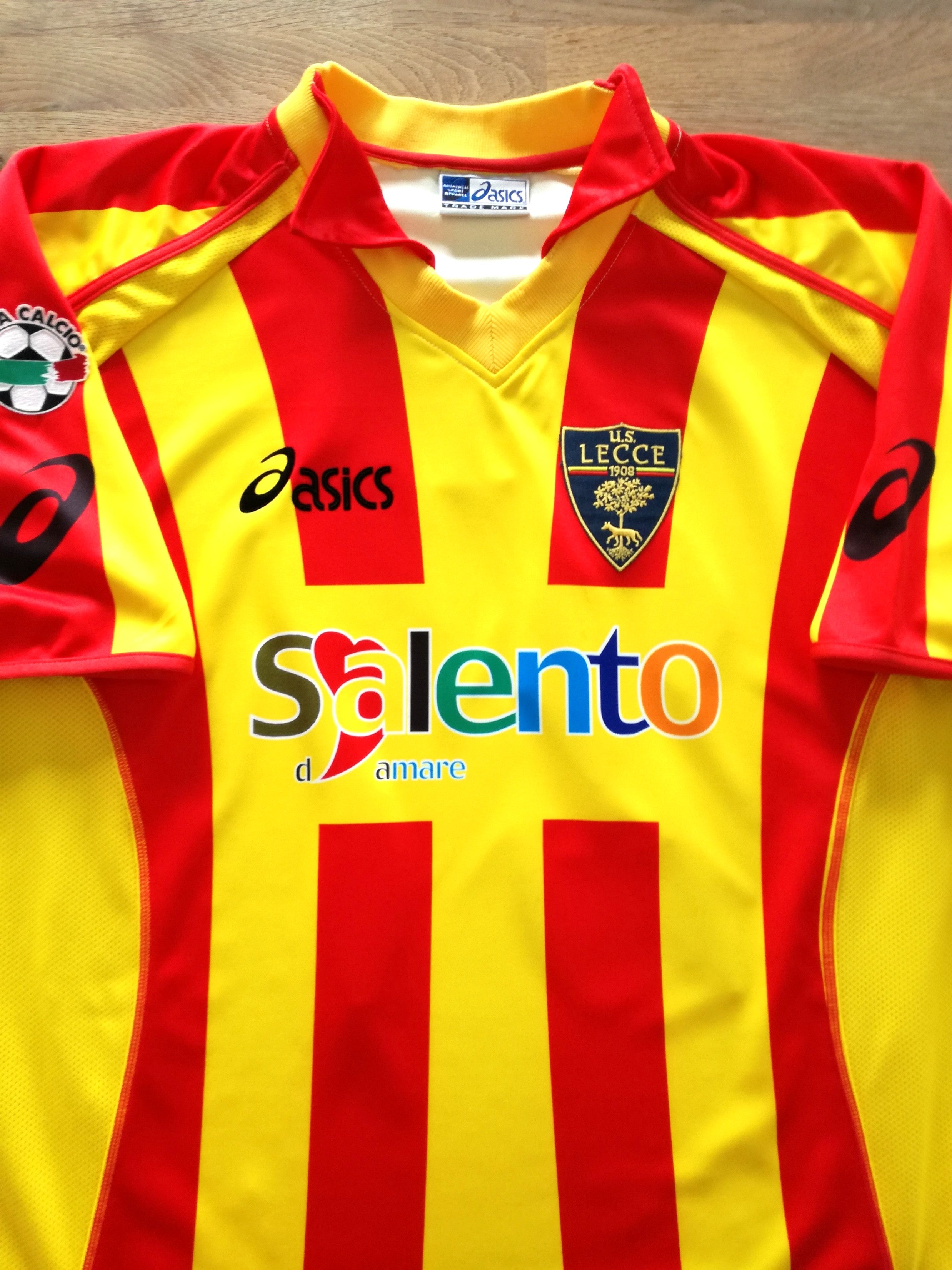 2003/04 Lecce Home Serie A Football Shirt