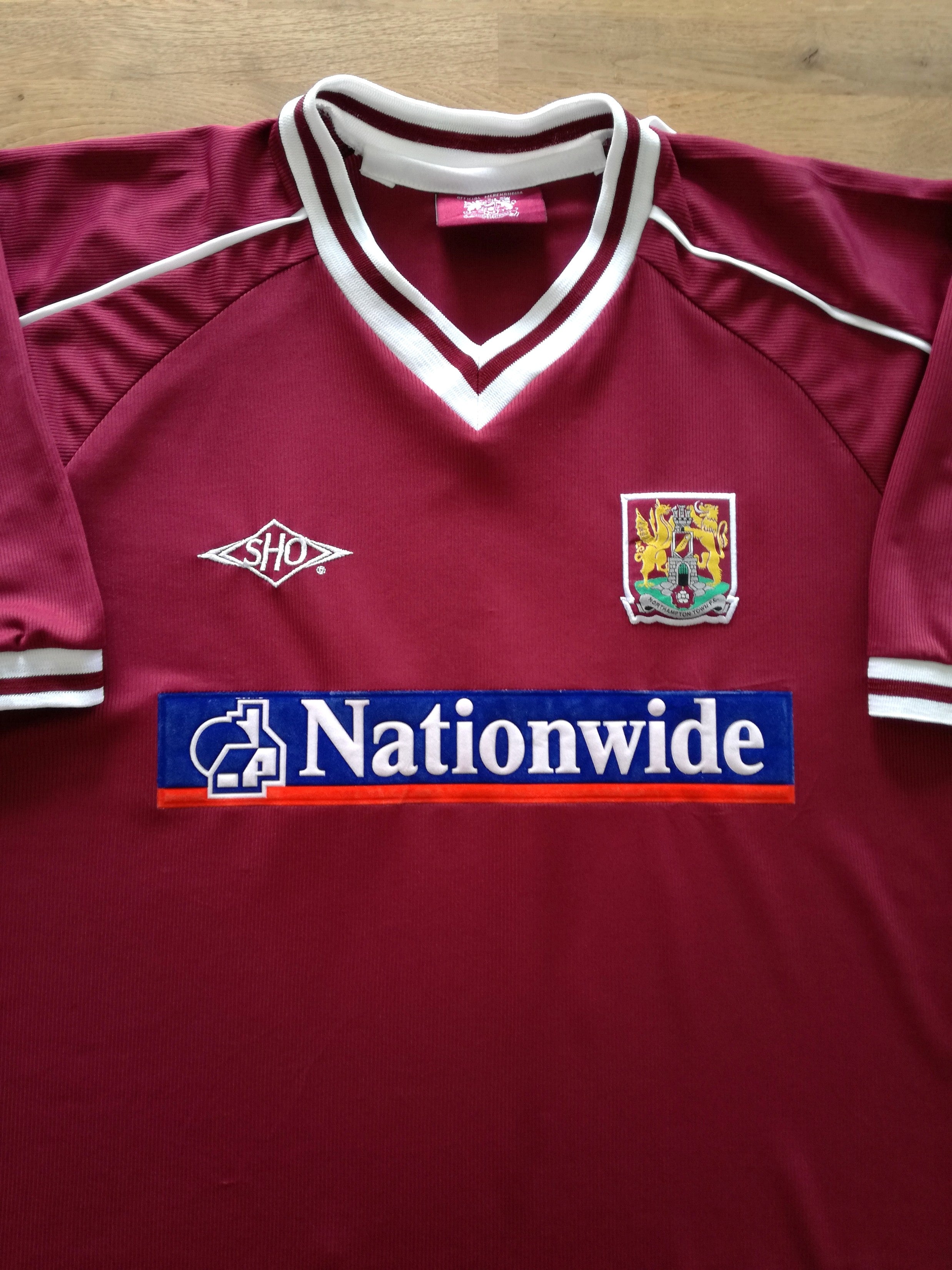 2002/03 Northampton Town Home Football Shirt