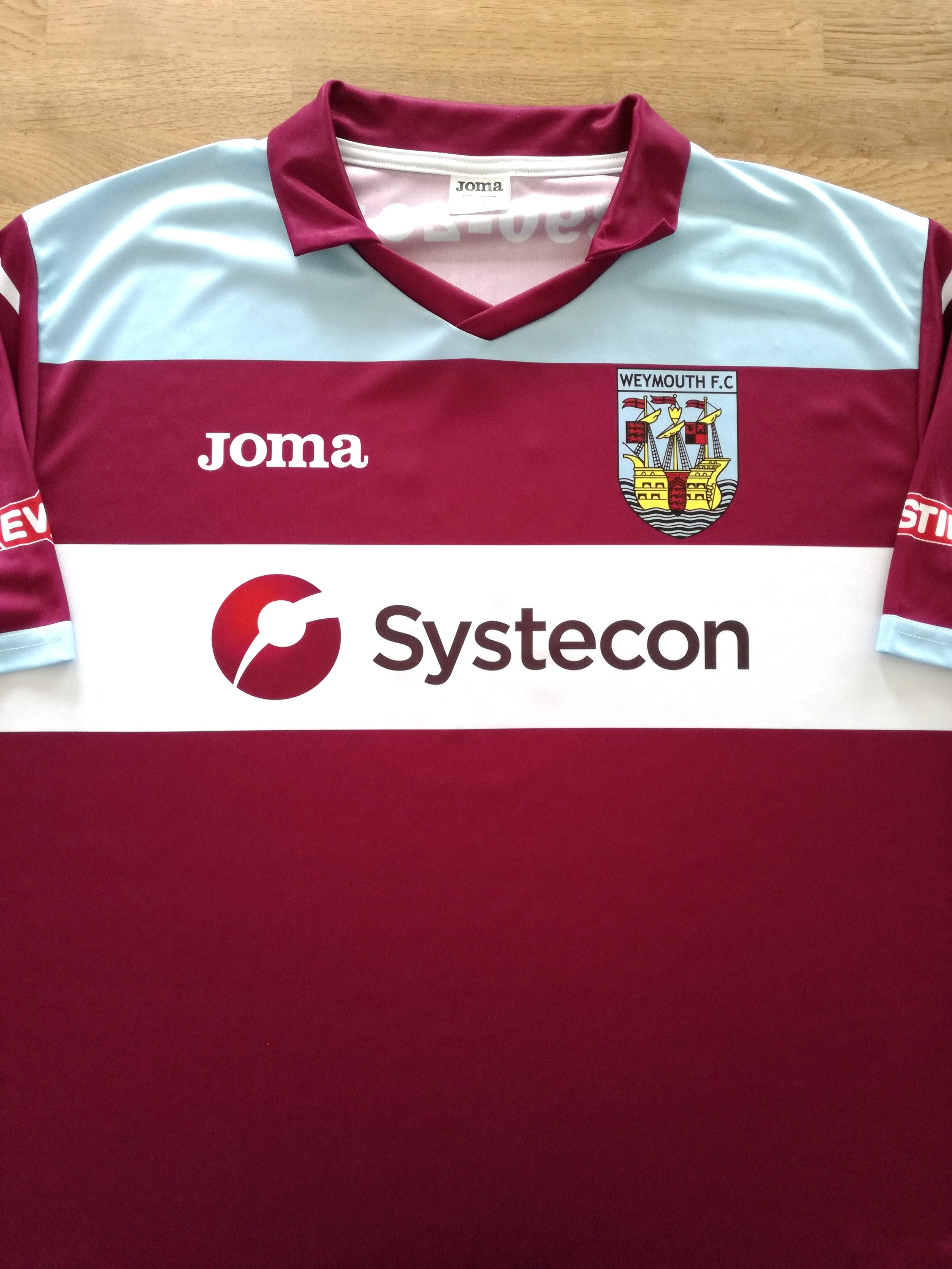 2015/16 Weymouth Home 125th Anniversary Football Shirt