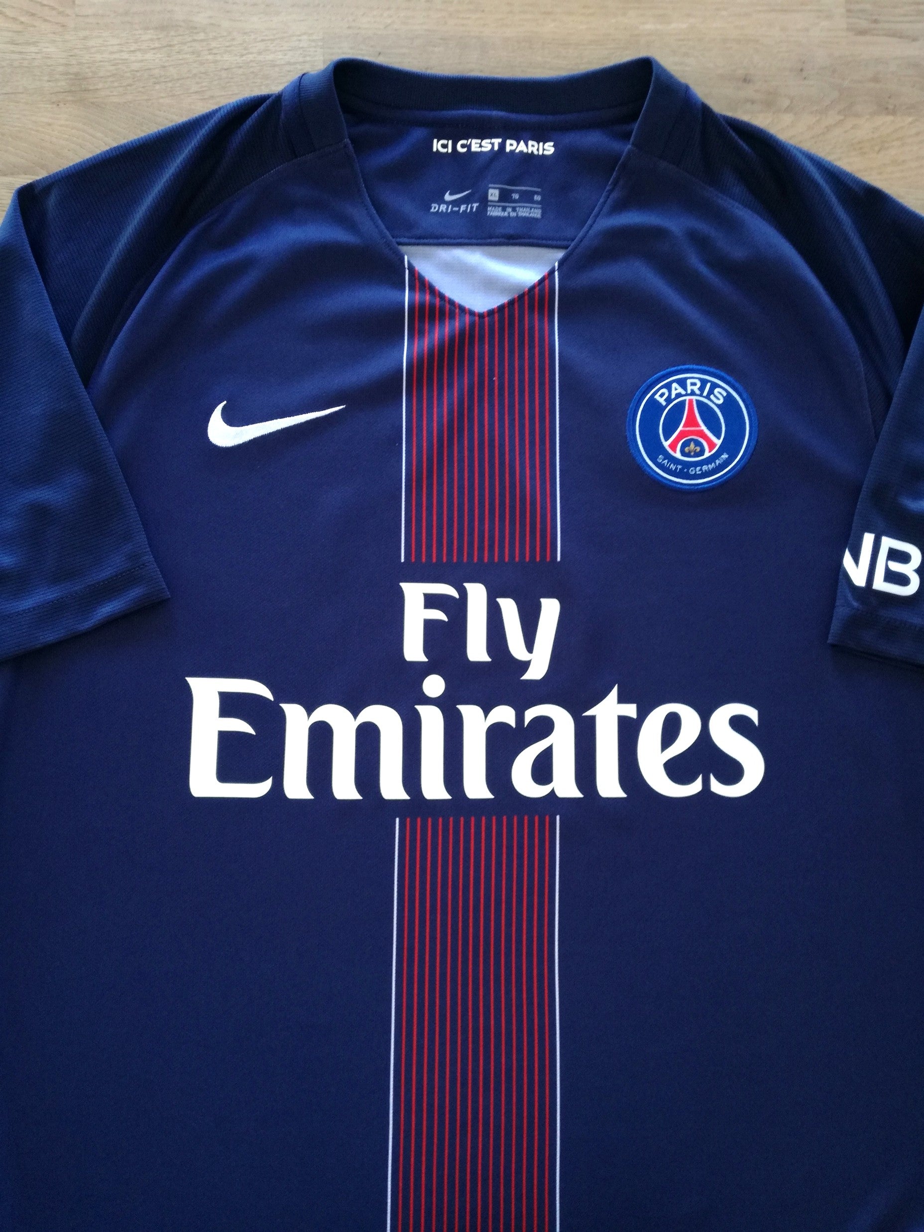 2016/17 PSG Home Football Shirt