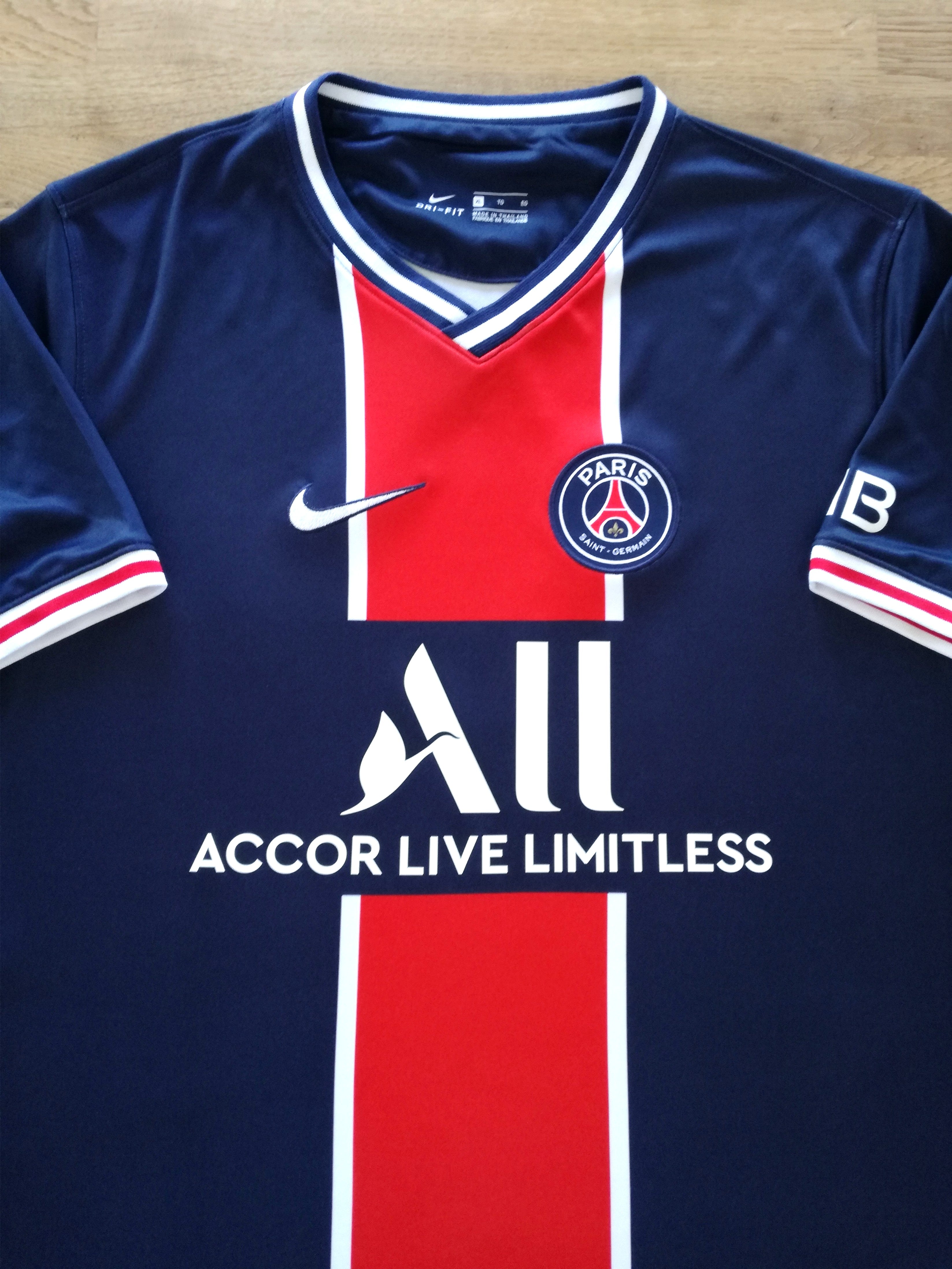 2020/21 PSG Home Football Shirt
