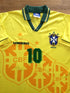 1993/94 Brazil Home Football Shirt Raí #10