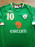 2006/07 Republic of Ireland Home Football Shirt Keane #10