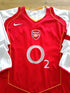 2004/05 Arsenal Home Long Sleeve Premier League Football Shirt