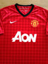 2012/13 Man Utd Home Football Shirt