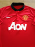 2013/14 Man Utd Home Football Shirt