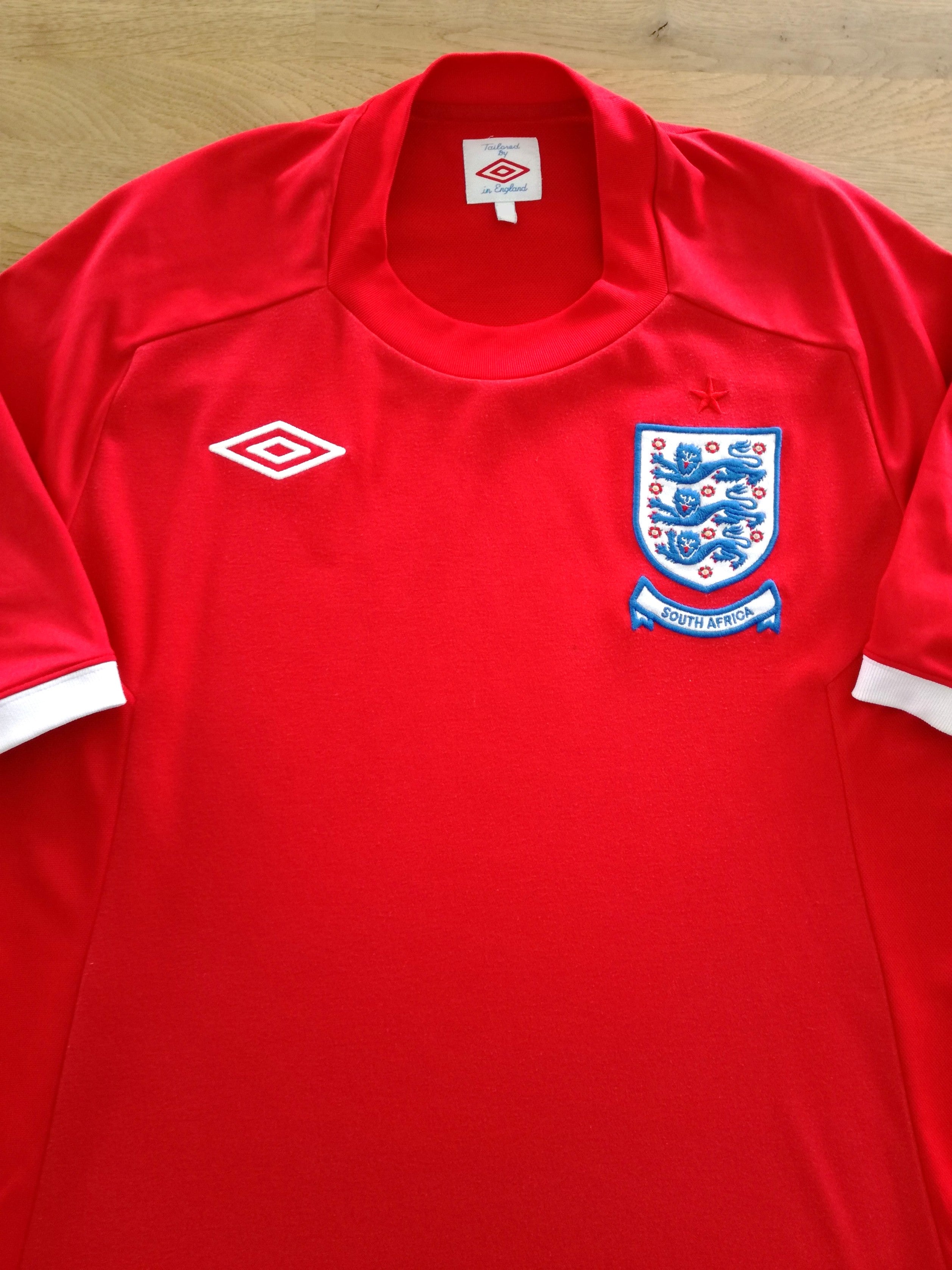 2010 England Away World Cup Football Shirt