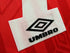 1992/93 Man Utd Home Football Shirt Cantona #7 (L)