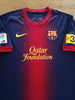 2012/13 Barcelona Home La Liga Football Shirt