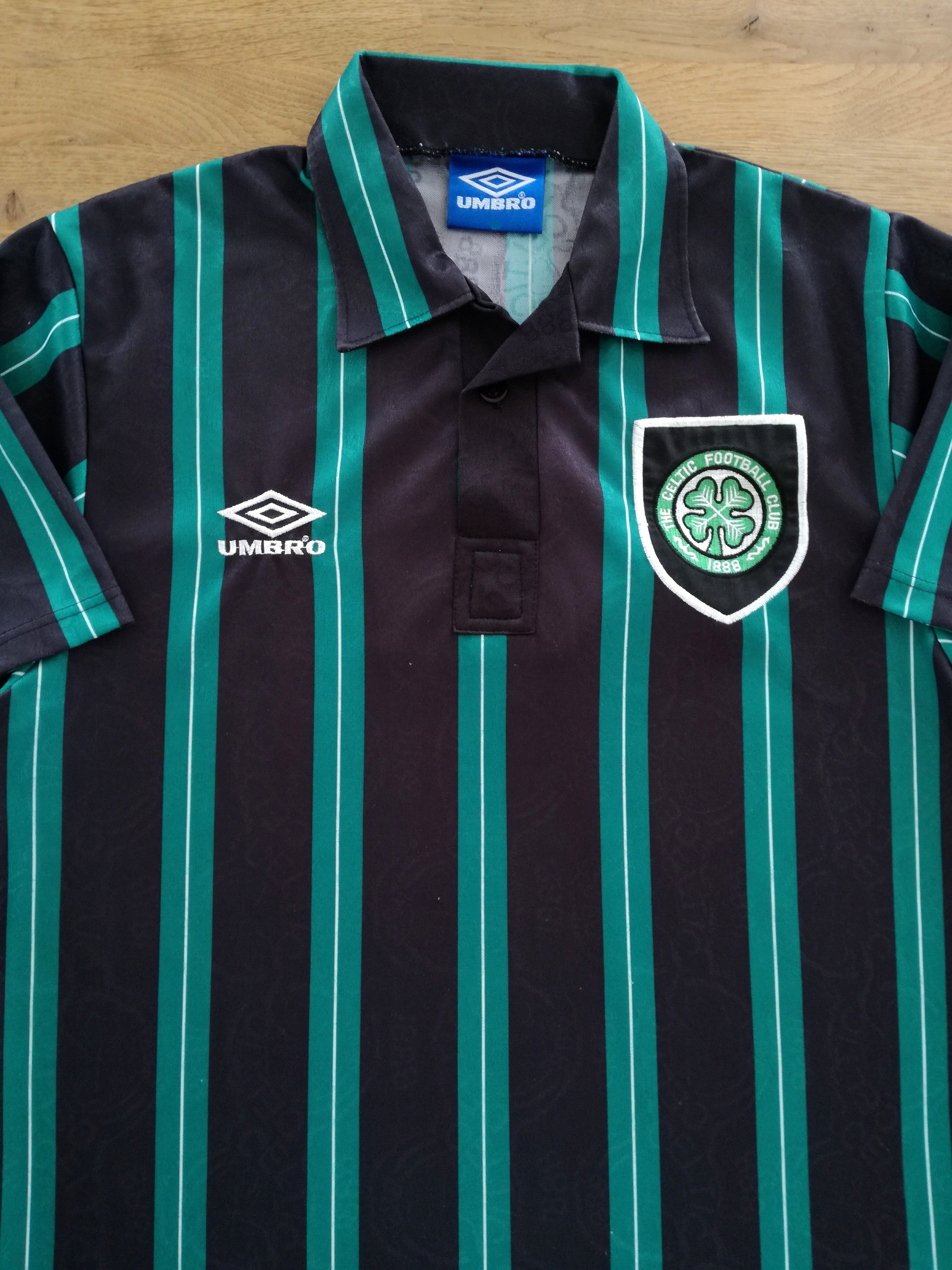 1992/93 Celtic Away Football Shirt