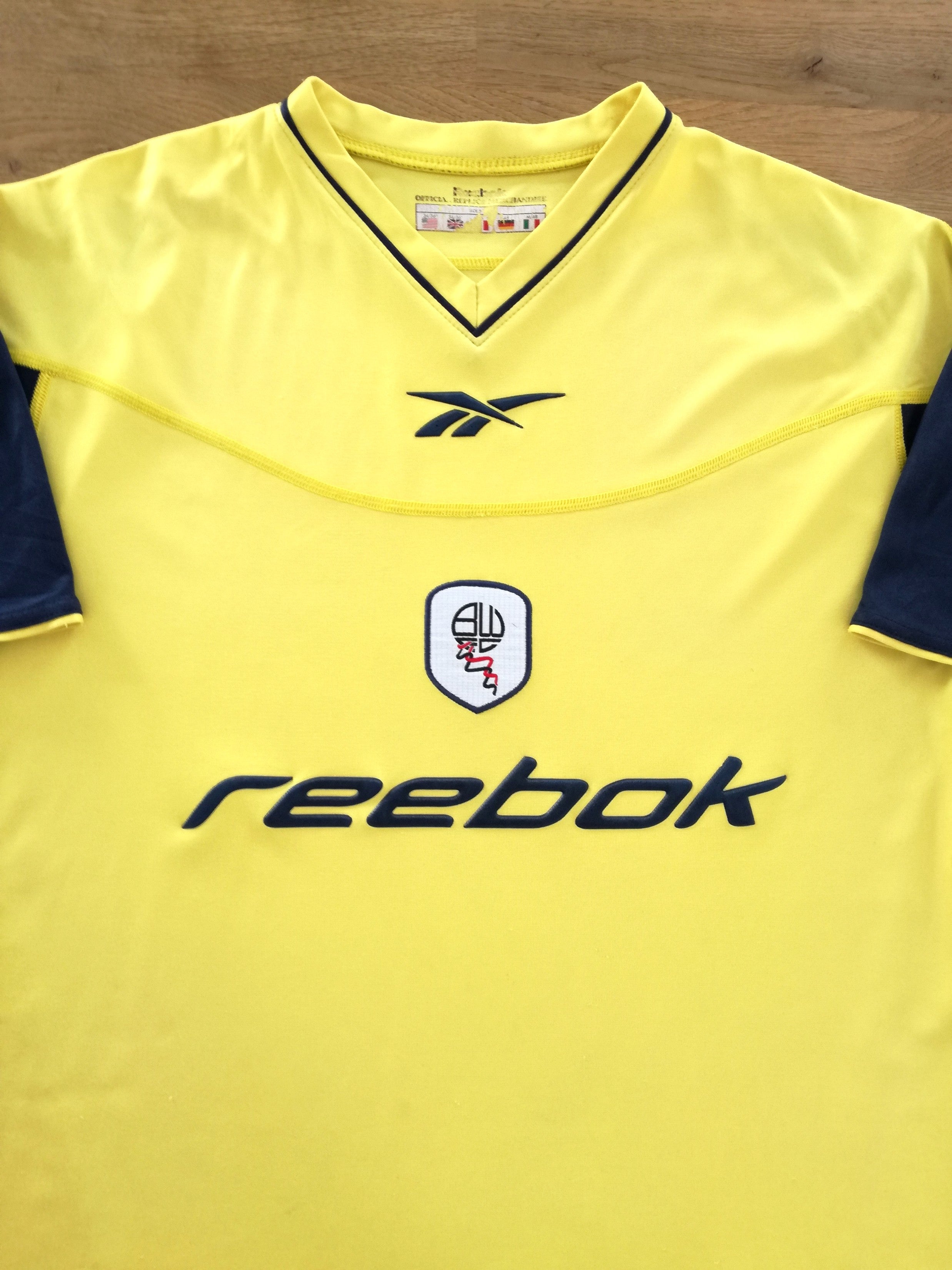 2002/03 Bolton Wanderers Away Football Shirt (S)