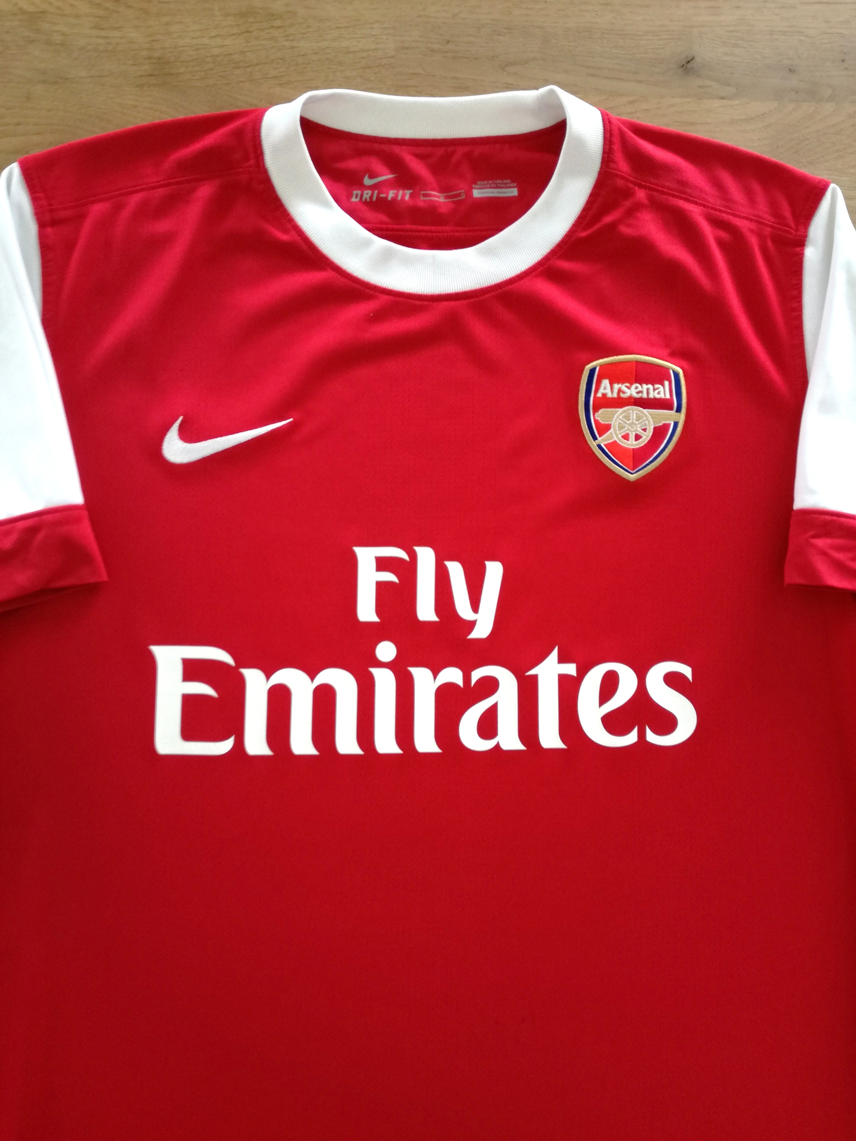 2010/11 Arsenal Home Football Shirt