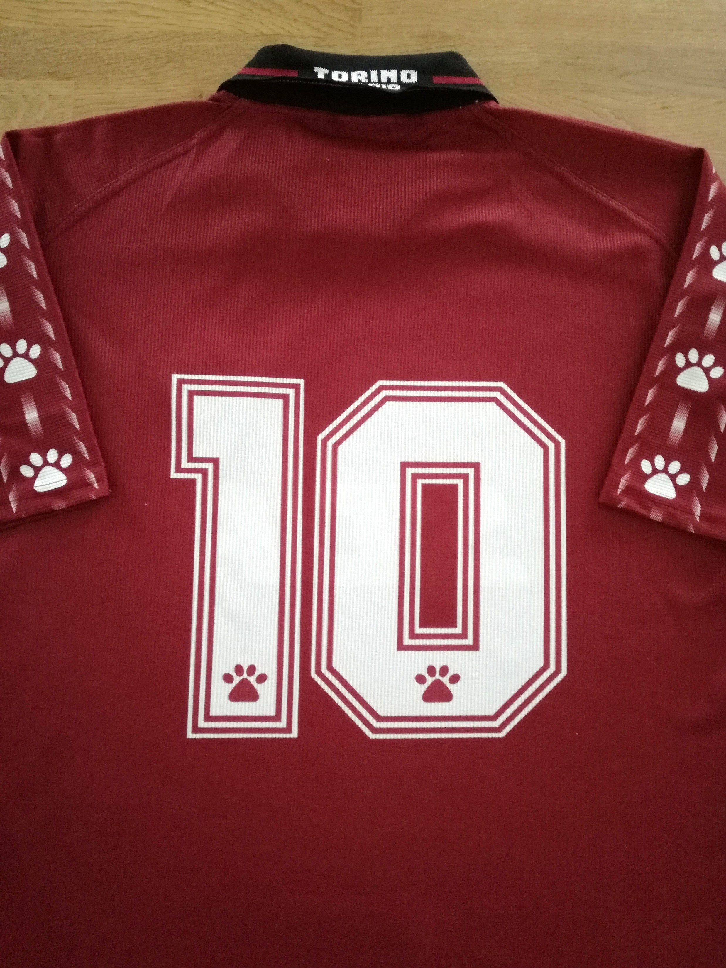 1996/97 Torino Home Football Shirt #10