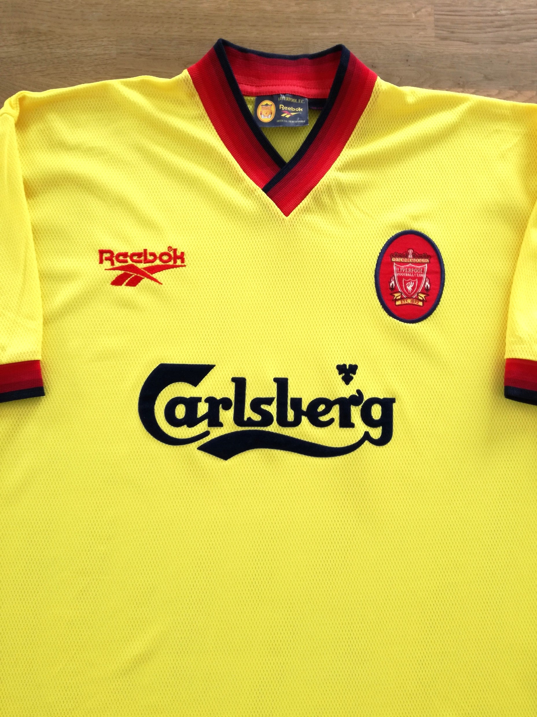 1997/98 Liverpool Away Football Shirt