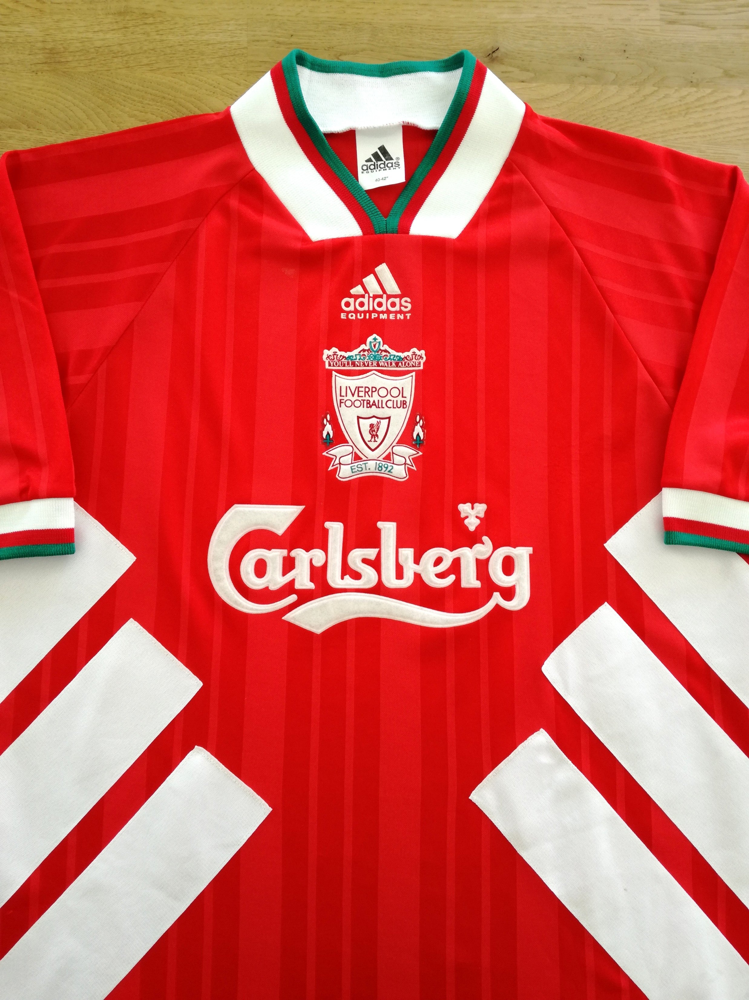 1993/94 Liverpool Home Football Shirt