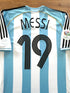 2006 Argentina Home Formotion Football Shirt Messi #19