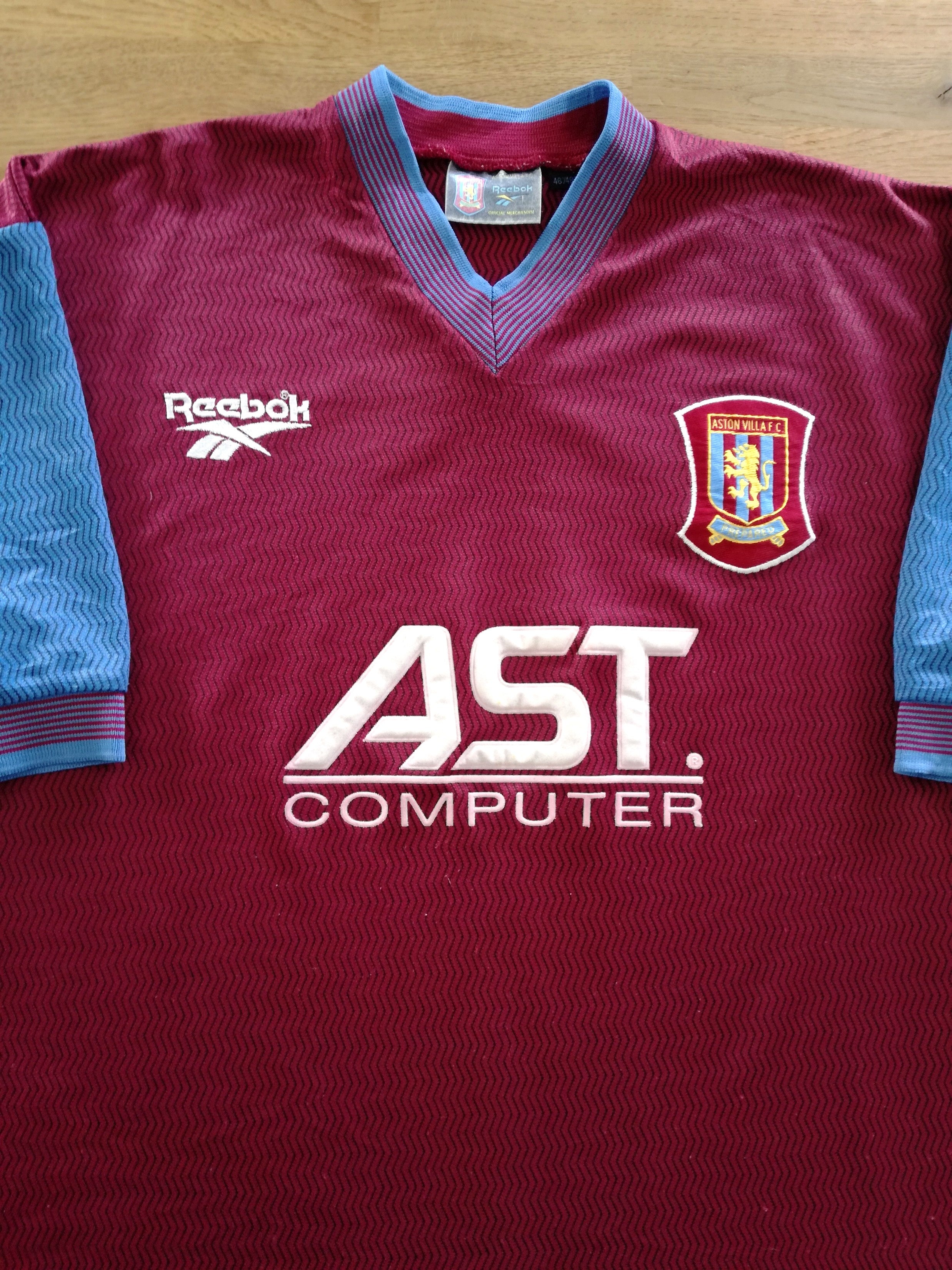 1997/98 Aston Villa Home Football Shirt