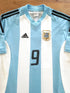 2002/03 Argentina Home Football Shirt Batistuta #9