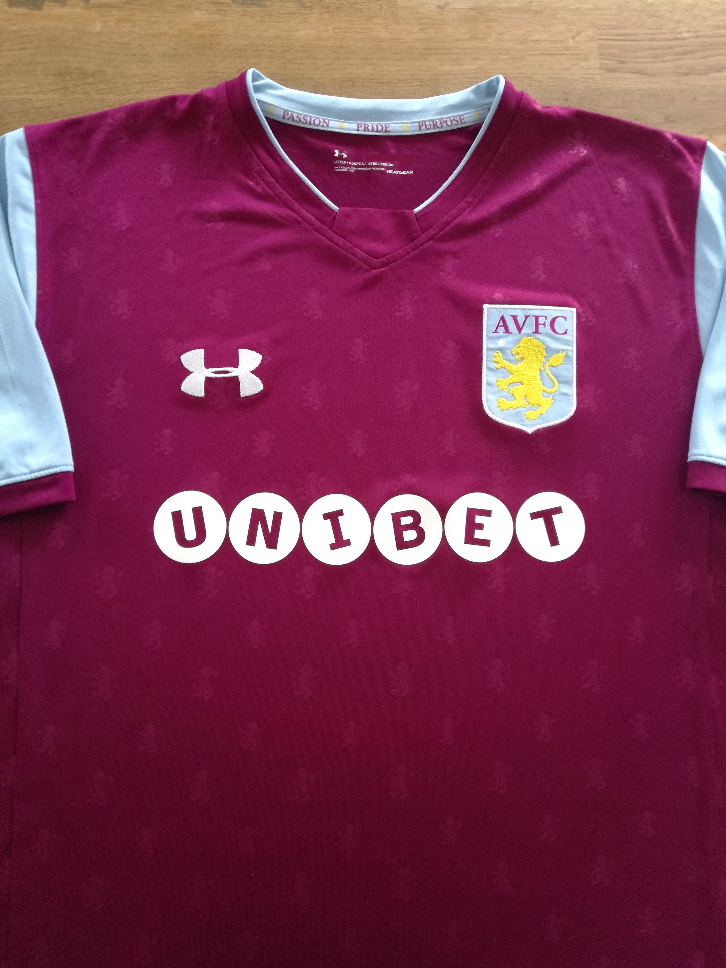 2017/18 Aston Villa Home Football Shirt
