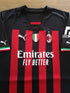 2022/23 AC Milan Home Football Shirt