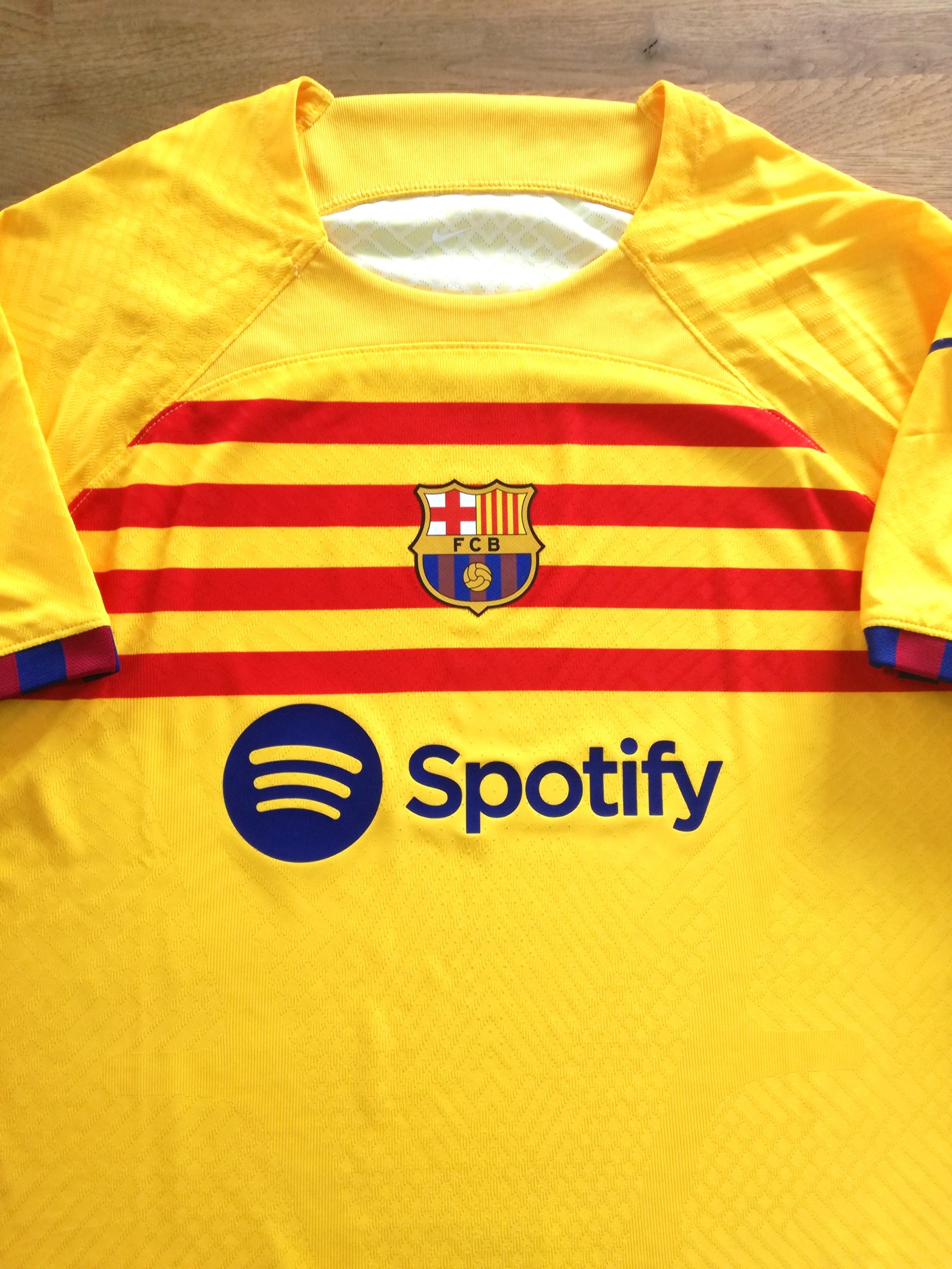 2022/23 Barcelona 4th 'Senyera' Authentic Football Shirt