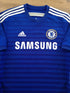 2014/15 Chelsea Home Premier League Football Shirt Diego Costa #19 (L)