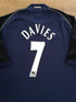 2002/03 Tottenham Away Premier League Football Shirt Davies #7 (3XL)