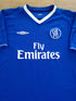 2003/04 Chelsea Home Premier League Football Shirt Lampard #8 (L)