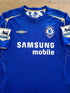 2005/06 Chelsea Home Premier League Football Shirt Drogba #15