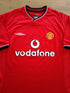 2000/01 Man Utd Home Football Shirt