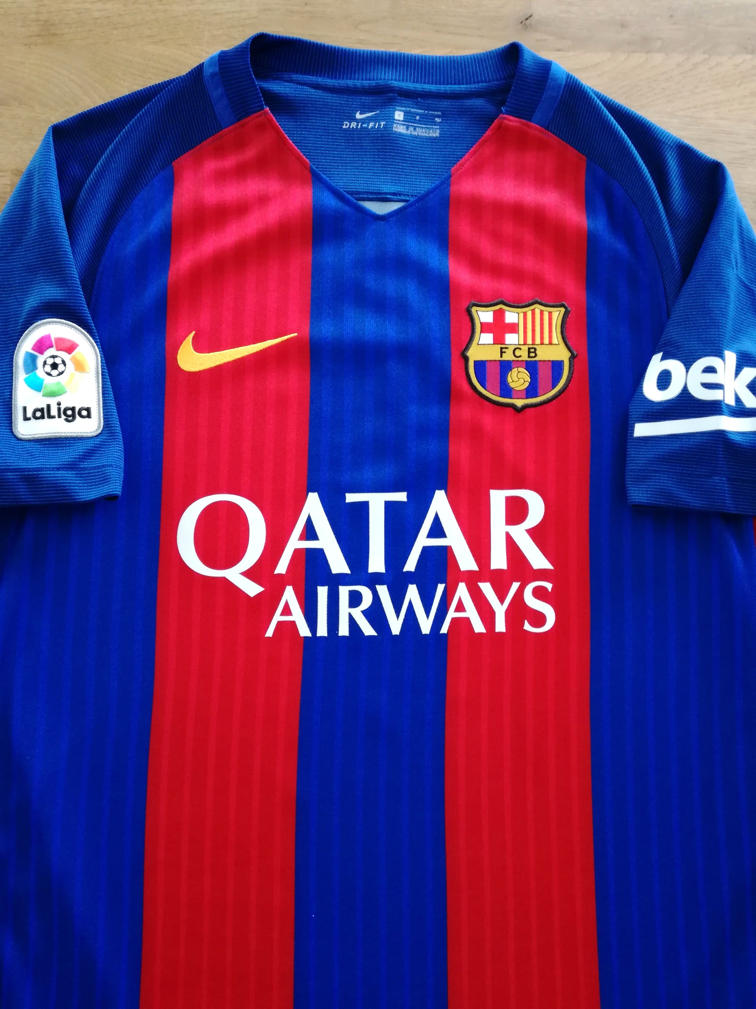 2016/17 Barcelona Home La Liga Football Shirt