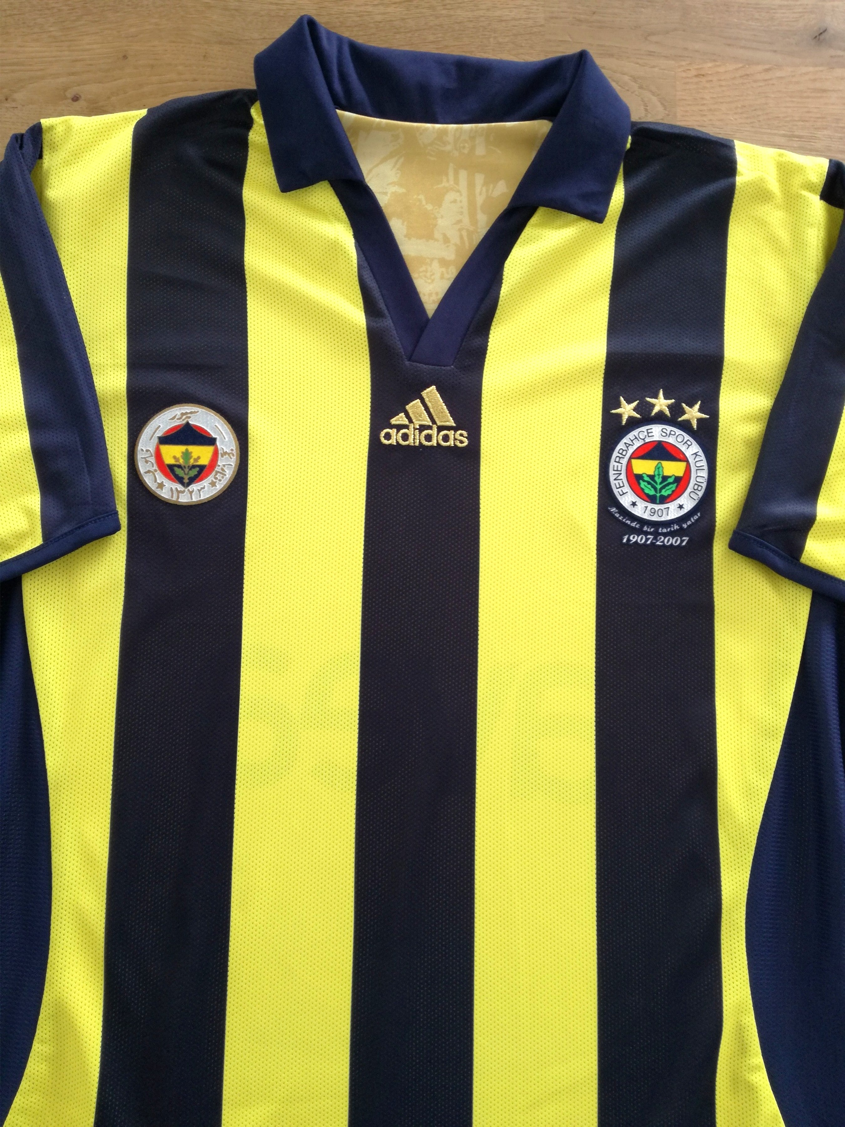 2006/07 Fenerbahçe Home / Away Centenary Football Shirt